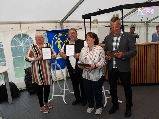 Frivillige ledere hædret ved Borup IF's 90 års jubilæum