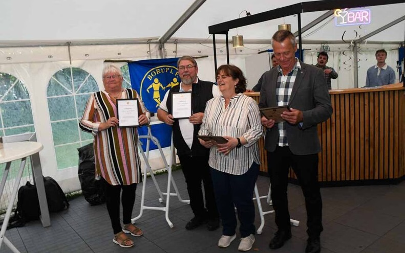 Frivillige ledere hædret ved Borup IF's 90 års jubilæum