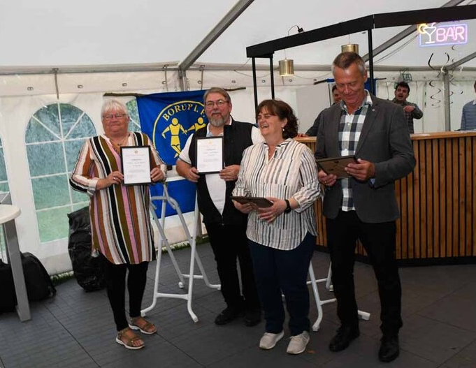 Frivillige ledere hædret ved Borup IF's 90 års jubilæum
